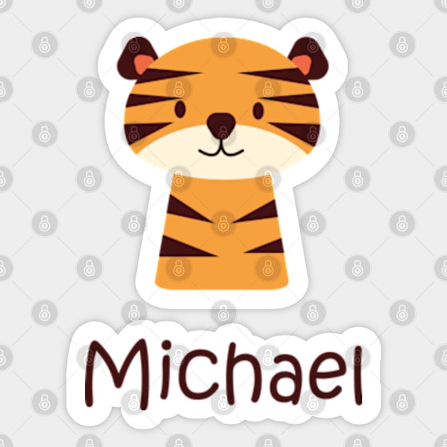 Michael sticker Sticker by IDesign23